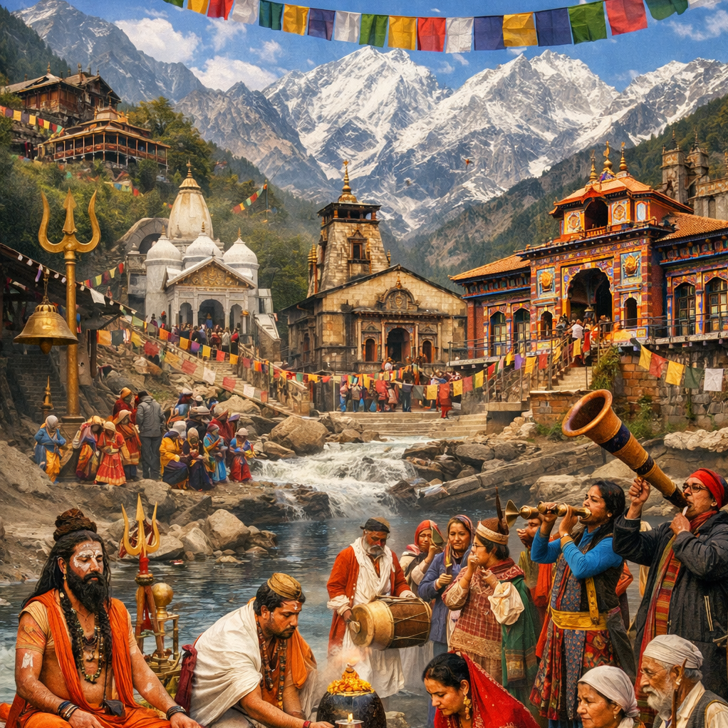 char dham yatra and uttrakhand spritual cultre